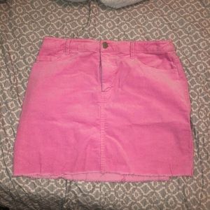 pink forever 21 skirt